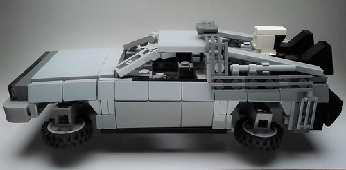 LEGO MOC-29529 Delorean Back to the Future BrickHeadz