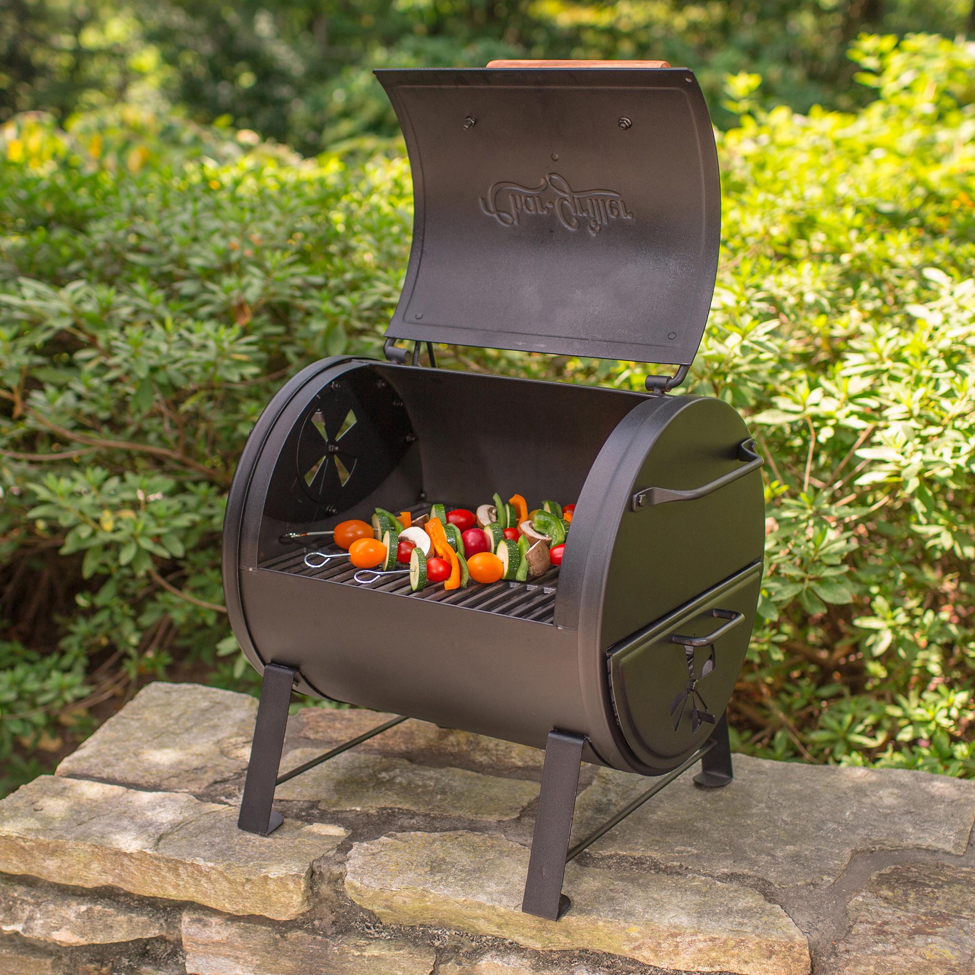 GreenWise ® 18.5-inch Portable Charcoal Grill with Steel